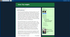 Desktop Screenshot of innercityinsights.blogspot.com