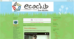 Desktop Screenshot of ecoclub-san-nicolas.blogspot.com