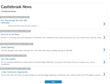 Tablet Screenshot of castlebrook.blogspot.com