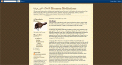 Desktop Screenshot of mormonmeditations.blogspot.com