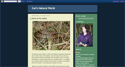 Desktop Screenshot of cerisnaturalworld.blogspot.com
