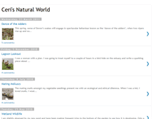 Tablet Screenshot of cerisnaturalworld.blogspot.com