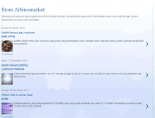 Tablet Screenshot of albinomarket-net.blogspot.com