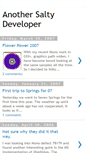 Mobile Screenshot of anothersaltydeveloper.blogspot.com