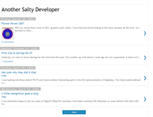 Tablet Screenshot of anothersaltydeveloper.blogspot.com