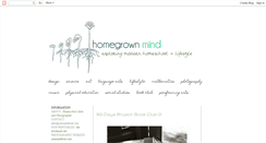 Desktop Screenshot of homegrownmind.blogspot.com