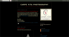 Desktop Screenshot of carpevitaphotography.blogspot.com