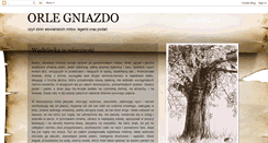 Desktop Screenshot of orlegniazdo.blogspot.com