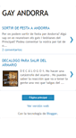 Mobile Screenshot of gayandorra.blogspot.com