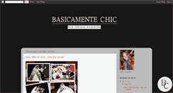 Desktop Screenshot of basicamentechic.blogspot.com