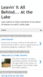 Mobile Screenshot of leavingitallbehindatthelake.blogspot.com