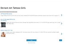 Tablet Screenshot of deviantarttattoosgirls.blogspot.com