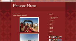 Desktop Screenshot of gordonanddustyhanson.blogspot.com