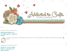 Tablet Screenshot of addictedtocardschallenges.blogspot.com