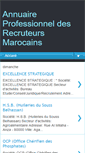 Mobile Screenshot of annuaire-entreprises-maroc.blogspot.com