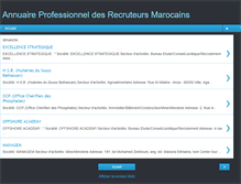 Tablet Screenshot of annuaire-entreprises-maroc.blogspot.com