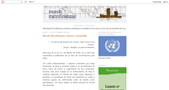 Desktop Screenshot of mundomicrofinanzas.blogspot.com
