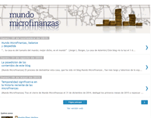 Tablet Screenshot of mundomicrofinanzas.blogspot.com