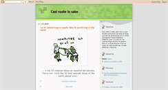 Desktop Screenshot of casinadielosabe.blogspot.com