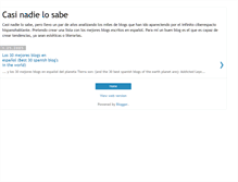Tablet Screenshot of casinadielosabe.blogspot.com
