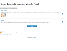 Tablet Screenshot of lutein-izumio.blogspot.com