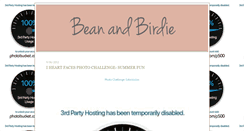 Desktop Screenshot of beanandbirdie.blogspot.com