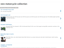 Tablet Screenshot of newmotorcyclecollections.blogspot.com