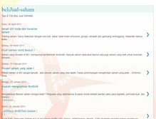 Tablet Screenshot of belijual-saham.blogspot.com
