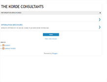 Tablet Screenshot of kordeconsultants.blogspot.com