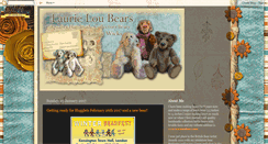 Desktop Screenshot of laurieloubears.blogspot.com
