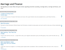 Tablet Screenshot of marriedfinances.blogspot.com