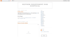 Desktop Screenshot of notindifferentnotsceptical.blogspot.com