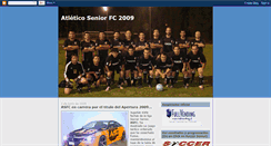 Desktop Screenshot of futbolsenior.blogspot.com