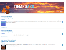 Tablet Screenshot of eltiempo-arg.blogspot.com