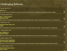 Tablet Screenshot of challengingbelievers.blogspot.com