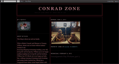 Desktop Screenshot of conradzone.blogspot.com