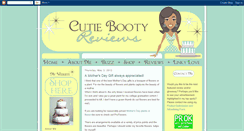 Desktop Screenshot of cutiebootyreviews.blogspot.com