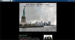 Desktop Screenshot of misfotosdenewyork.blogspot.com