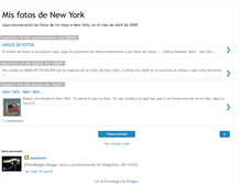 Tablet Screenshot of misfotosdenewyork.blogspot.com