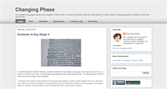 Desktop Screenshot of changing-phase.blogspot.com