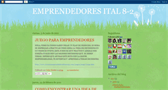 Desktop Screenshot of emprendedoresital8-2.blogspot.com