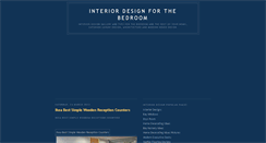 Desktop Screenshot of interiordesignforthebedroom.blogspot.com