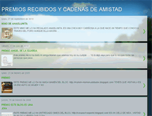 Tablet Screenshot of ana-premiosrecibidos.blogspot.com