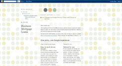 Desktop Screenshot of businessmortgageloans.blogspot.com