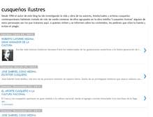 Tablet Screenshot of cusquenos-ilustres.blogspot.com