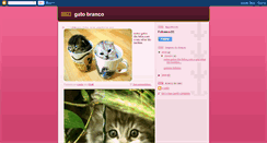 Desktop Screenshot of gatosbrancos.blogspot.com