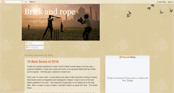 Desktop Screenshot of brickandrope.blogspot.com