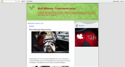 Desktop Screenshot of 2010redmittens.blogspot.com