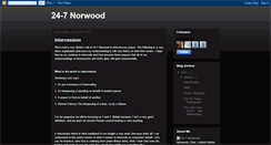 Desktop Screenshot of 24-7norwood.blogspot.com