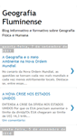 Mobile Screenshot of geografiafluminense.blogspot.com